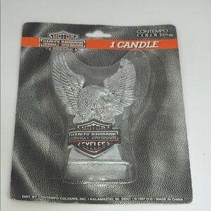 Harley-Davidson Silver Eagle Candle